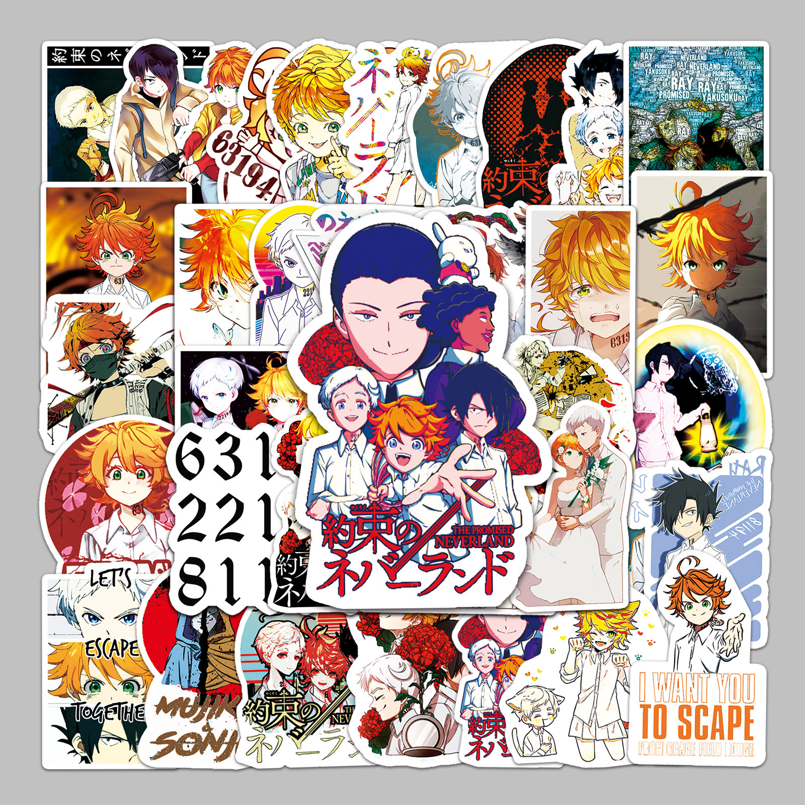 50张约定的梦幻岛防水装饰手账