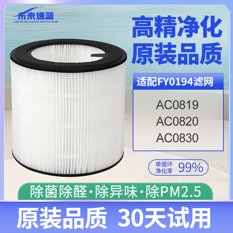 飞利浦空气净化器滤网抗菌除醛网