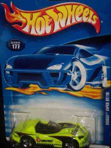 Hot Wheels 2001 Dodge Viper RT/10 2001-177 , Neon GreenHotin the Metallic materials products, Other Metalwork category - from Buy2taobao.com to provide professional Taobao agent buy service