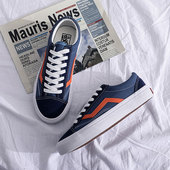 女学生低帮系带休闲鞋 韩版 潮 港味鞋 学生街拍帆布鞋 百搭秋季 滑板鞋