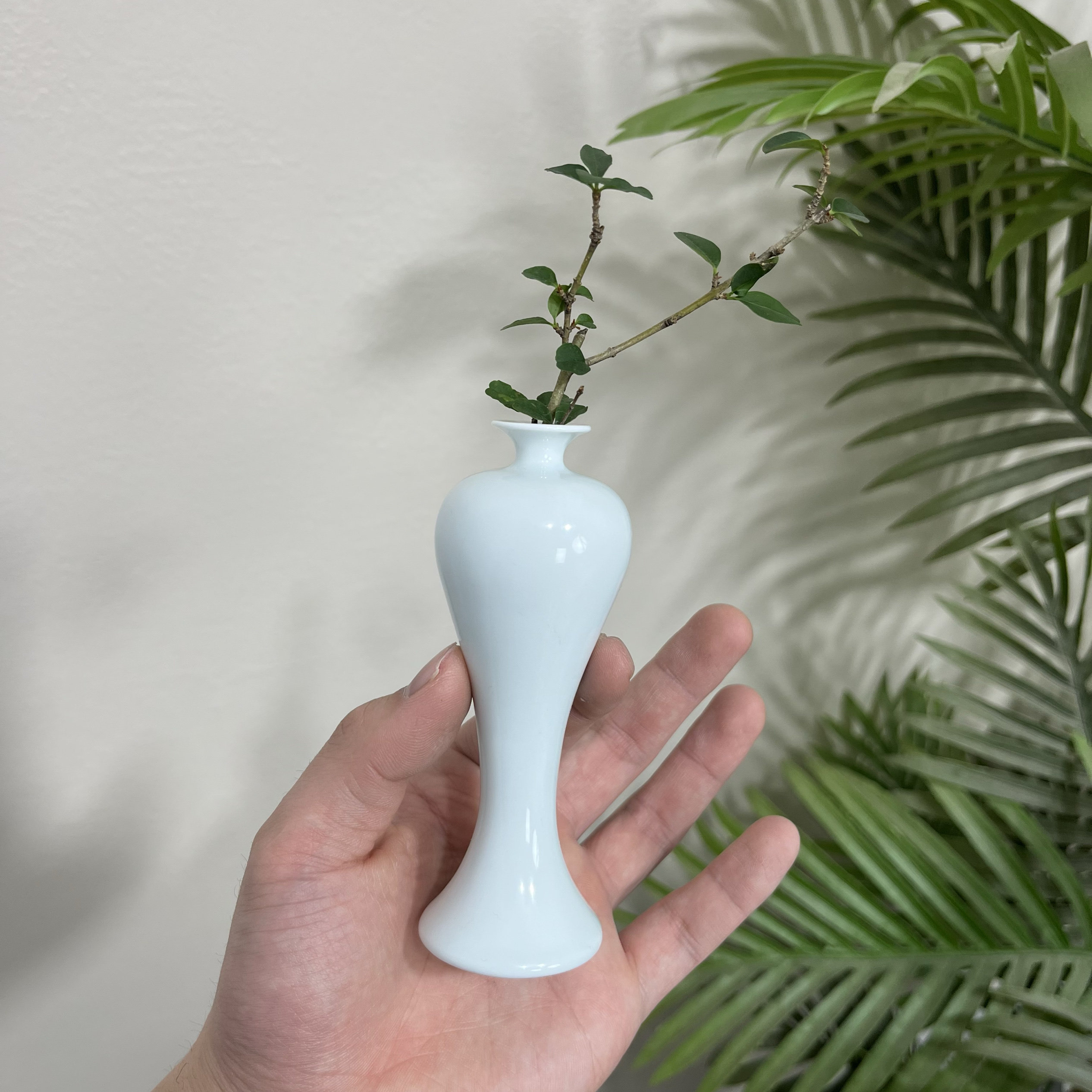 景德镇手工精修陶瓷迷你小花瓶家花瓶
