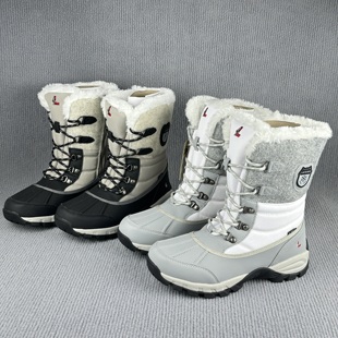 外贸出口尾货男女鞋 带防滑抓防水雪地靴 轻便舒适休闲户外登山鞋