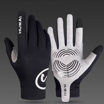 公路山地车减震手套男女士骑行手套防晒全指防滑夏季户外运动开车