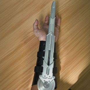 刺客信条6代线控袖剑辛迪加三段式伸缩顺畅康纳袖剑自动拉环袖箭