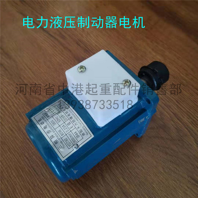 龙门吊电力液压制动器小电机 YDT80-80W抱闸推动器三相异步电动机