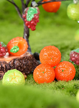 创意手工微景观水果系列小摆件