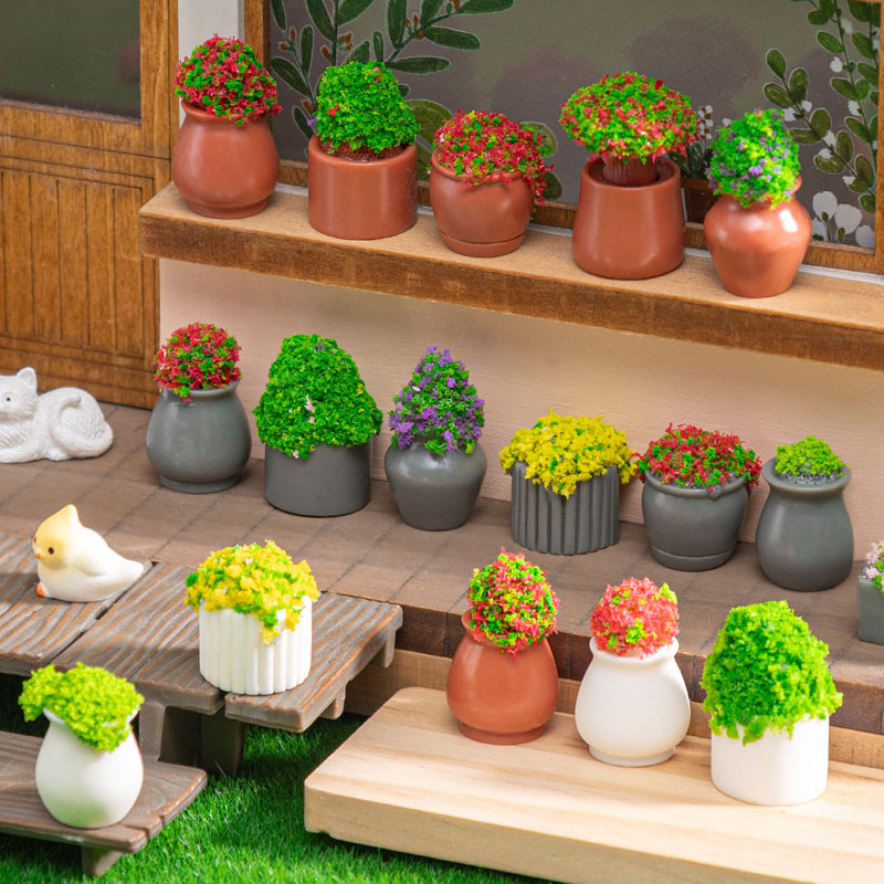 微景观手工创意仿真迷你小盆景