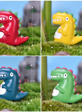 微景观花盆摄影恐龙玩具小动物