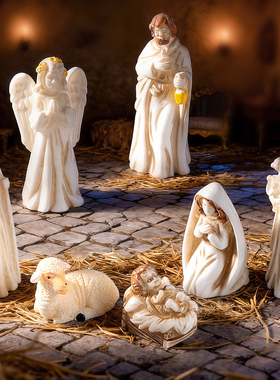 复古欧式卡通人物摆件