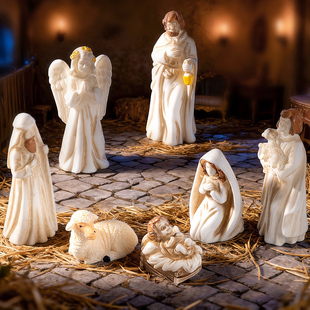 复古欧式卡通人物摆件树脂卡通人物家居小人装饰品微缩景观摆设