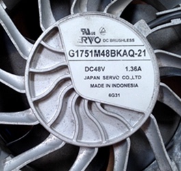 原装SERVO伺服G1751M48BKAQ-21风机48V 17CM厘米17251风扇1.36A