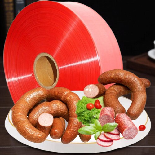 食品塑料肠衣红色85mm120mm批发