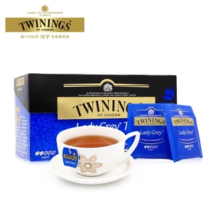 英国川宁Twinings仕女伯爵红茶25片装 袋泡茶 进口茶红茶