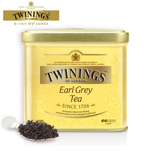 英国川宁Twinings豪门格雷伯爵红茶500g进口茶叶罐装 烘焙奶茶专用