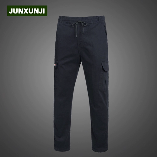 Осенний хлопковый эластичный износостойкий комбинезон, увеличенная толщина, защита от ожогов