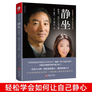 科学 静坐杨定一真原医心灵治愈书籍 书 心理学 现货正版 静坐 解压书籍 杨定一 医学与心灵之旅 净化心灵 杨元 冥想 宁著