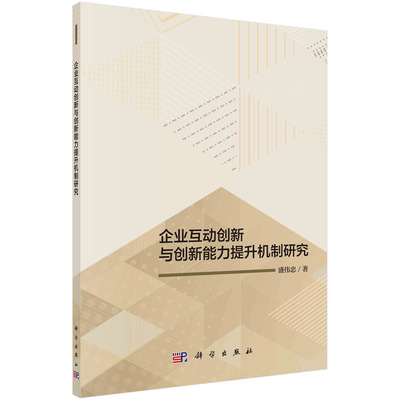 企业互动创新与创新能力提升机制研究/盛伟忠