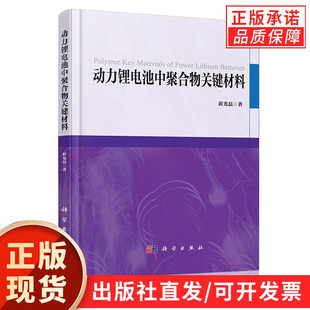 【现货正版】动力锂电池中聚合物关键材料 崔光磊 著 科学出版社 正版书籍