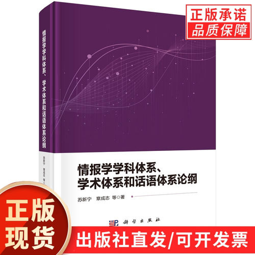 情报学学科体系、学术体系和话语体系论纲