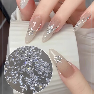 爆款迷你平底菱形异形锆石