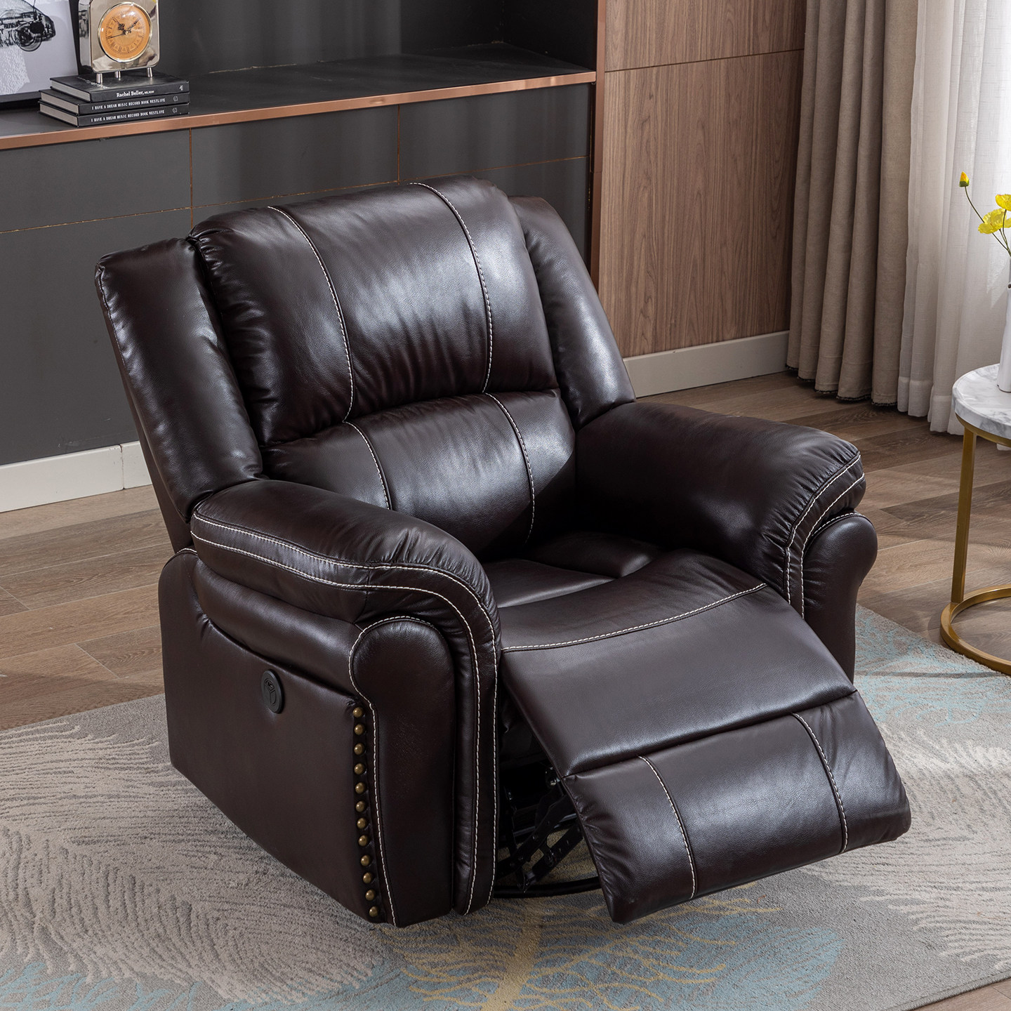 电动沙发单人太空头等沙发舱按摩可睡可躺懒人真皮多功能调节摇椅,住宅家具,功能沙发,淘宝优惠券,粉丝福利购,淘宝优惠卷