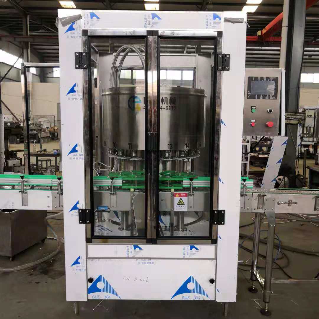 厂家定制 白酒灌装机 全自动定瓶叉定量白酒药酒灌装机