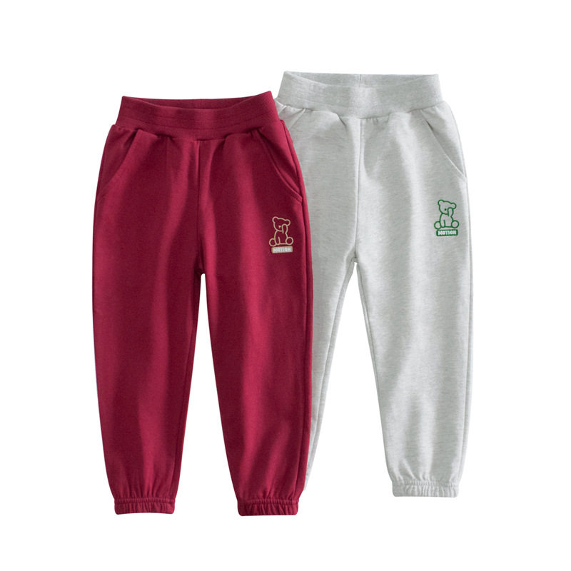 27home品牌纯棉韩版童装2026春夏儿童裤子女童运动长裤厂家直销