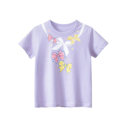 27home品牌特价纯棉短袖T恤女童