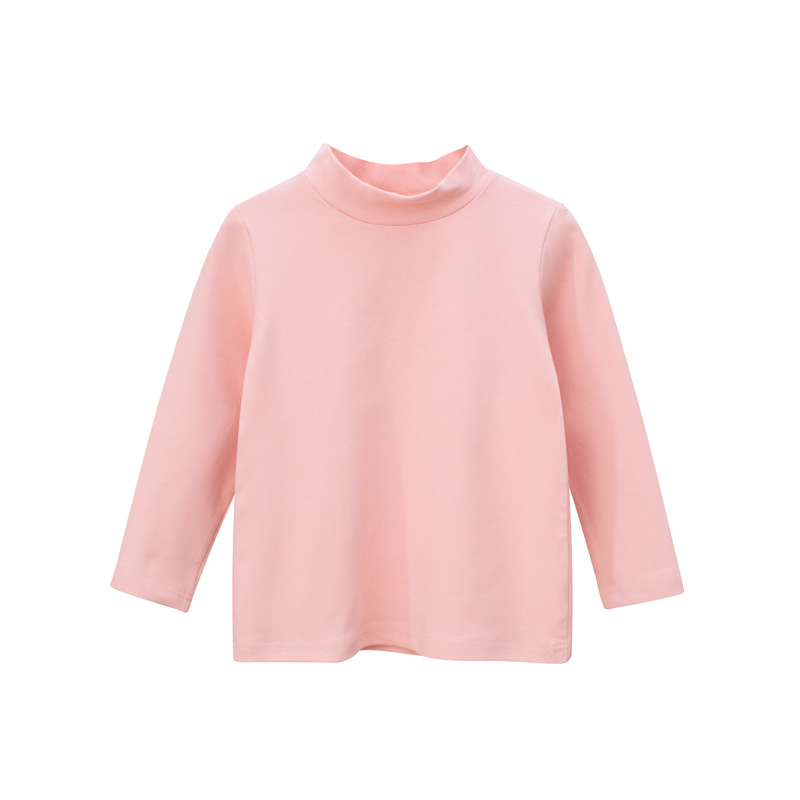 弹力长袖打底衫男童装莱卡棉T恤