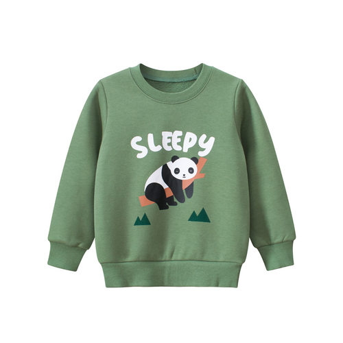 童装27KIDS摇粒绒薄绒男童卫衣