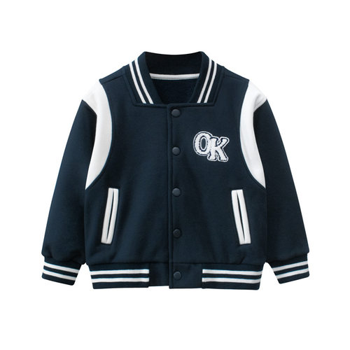 27kids品牌男童棒球服休闲外套
