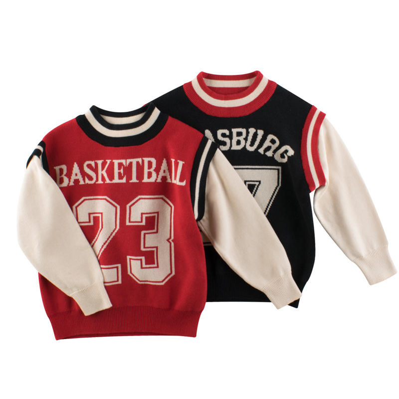 27kids品牌新特价纯棉假两件毛衣