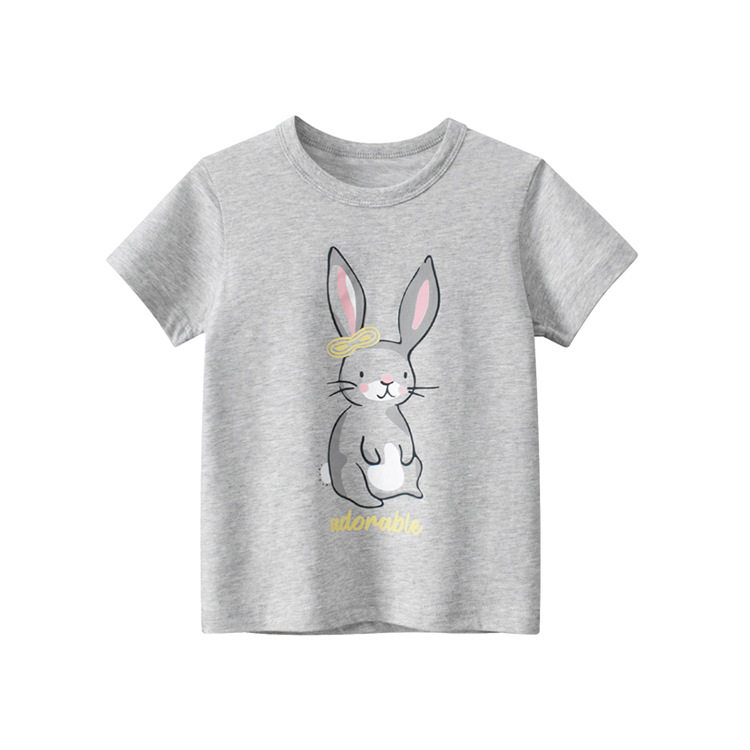 27home纯棉儿童韩版短袖t恤女童夏季新款童装 中小童卡通兔子上衣,童装/婴儿装/亲子装,T恤,淘宝优惠券,粉丝福利购,淘宝优惠卷