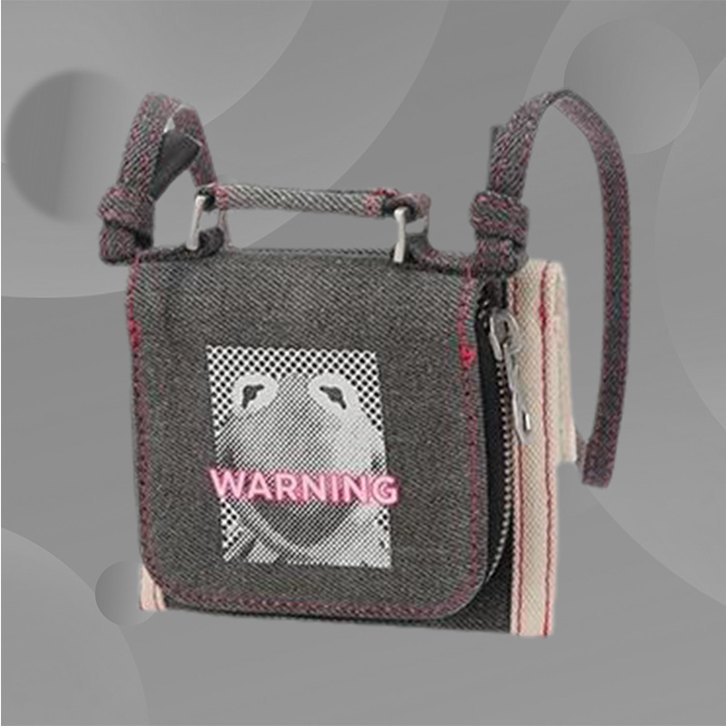 李宁联名Muppets科米特斜挎包男女新款运动包ABDR384