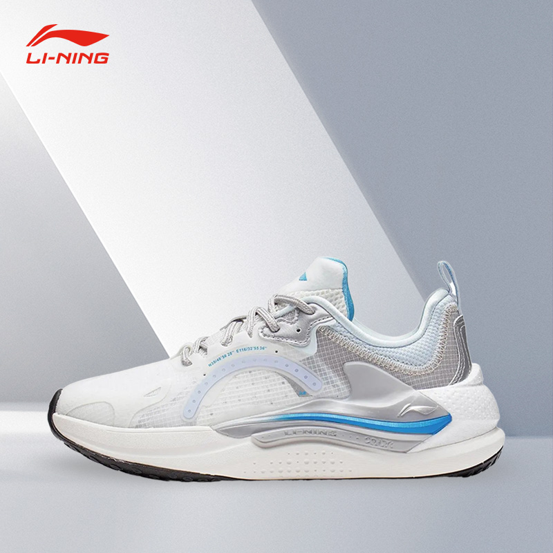 Lining/李宁正品星火3女子轻量高回弹透气潮流运动休闲鞋AGLS062