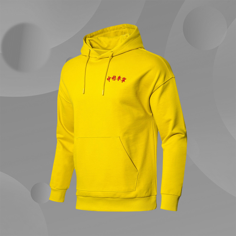 中国李宁卫衣国潮纽约时装周限量版男连帽休闲卫衣运动服AWDNB87