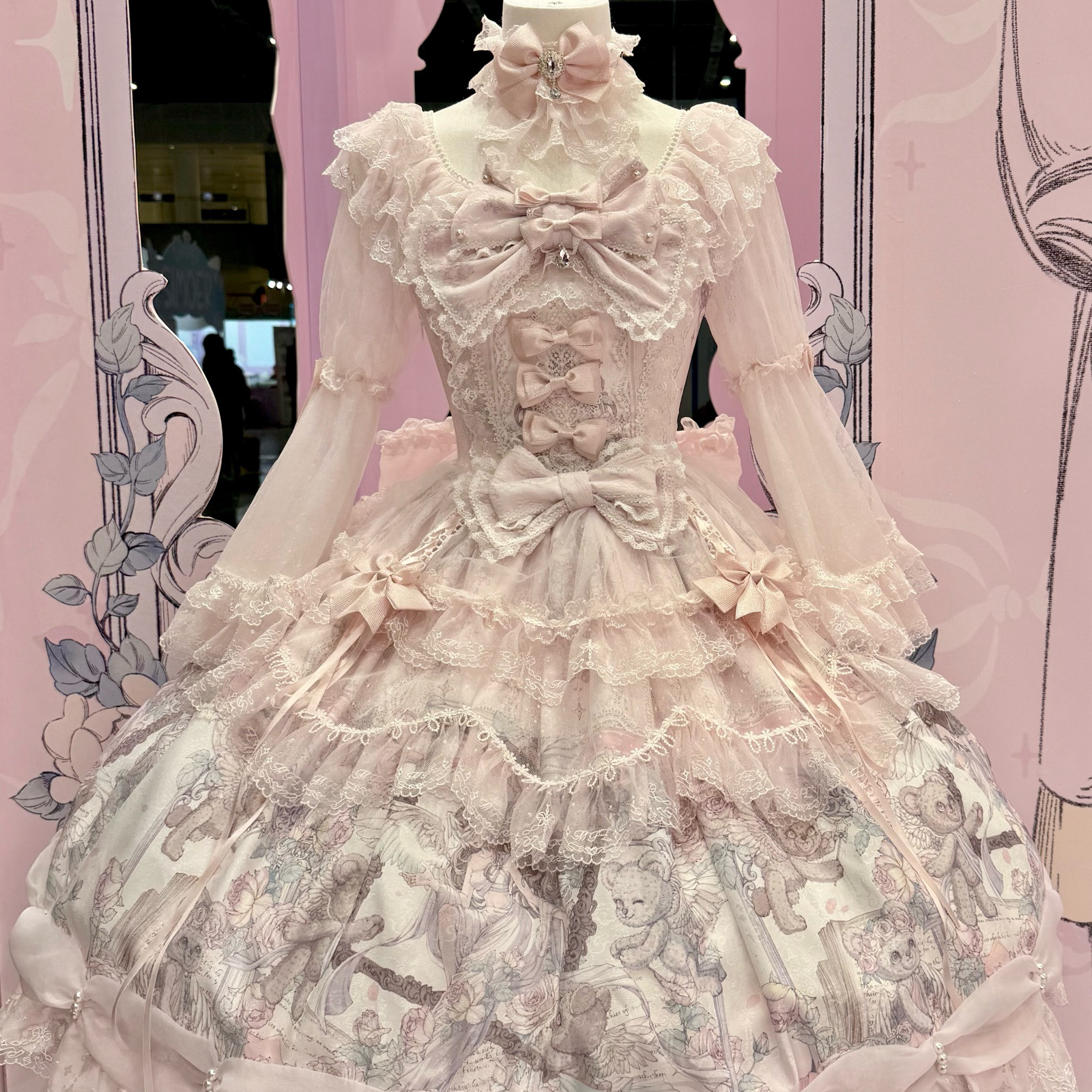 1.24上【伊甸园】天使柄图cla优雅系dress型Lolita,模玩/动漫/周边/娃圈三坑/桌游,lolita洛丽塔/软妹装/洋装,淘宝优惠券,粉丝福利购,淘宝优惠卷