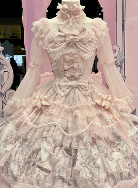 【伊甸园】天使柄图cla优雅系dress型Lolita
