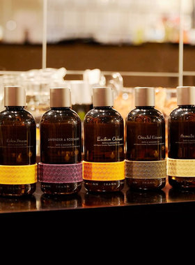 泰国THANN庭润香木东方伊甸园薰衣草柠檬按摩油沐浴身体精油295ml