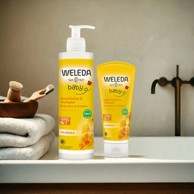 Weleda维蕾德金盏花洗沐二合一