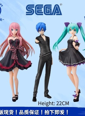 正品现货世嘉SEGA 初音未来歌姬计划 未来之声巡音流歌 KAITO手办