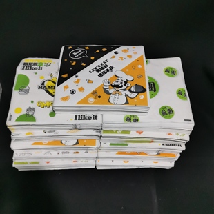 汉堡纸一次性防油纸900张鸡肉卷纸包装薯条油炸垫纸吸油纸饭团纸