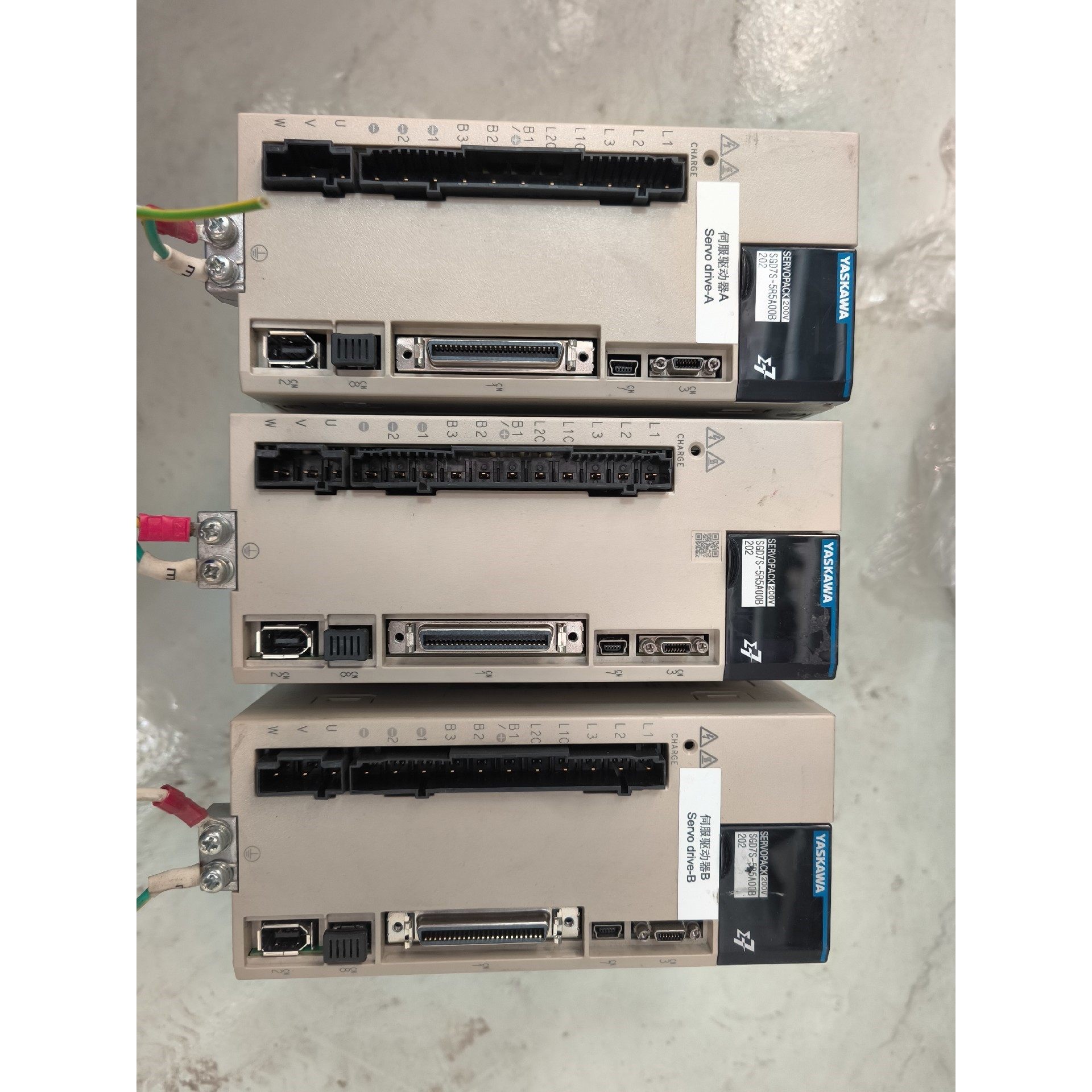 安川7系伺服驱动器SGD7S-5R5A00B202货时黑议价 维修