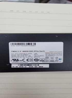 检测PM963 2.5 960GB SSD 固态硬盘  咨询