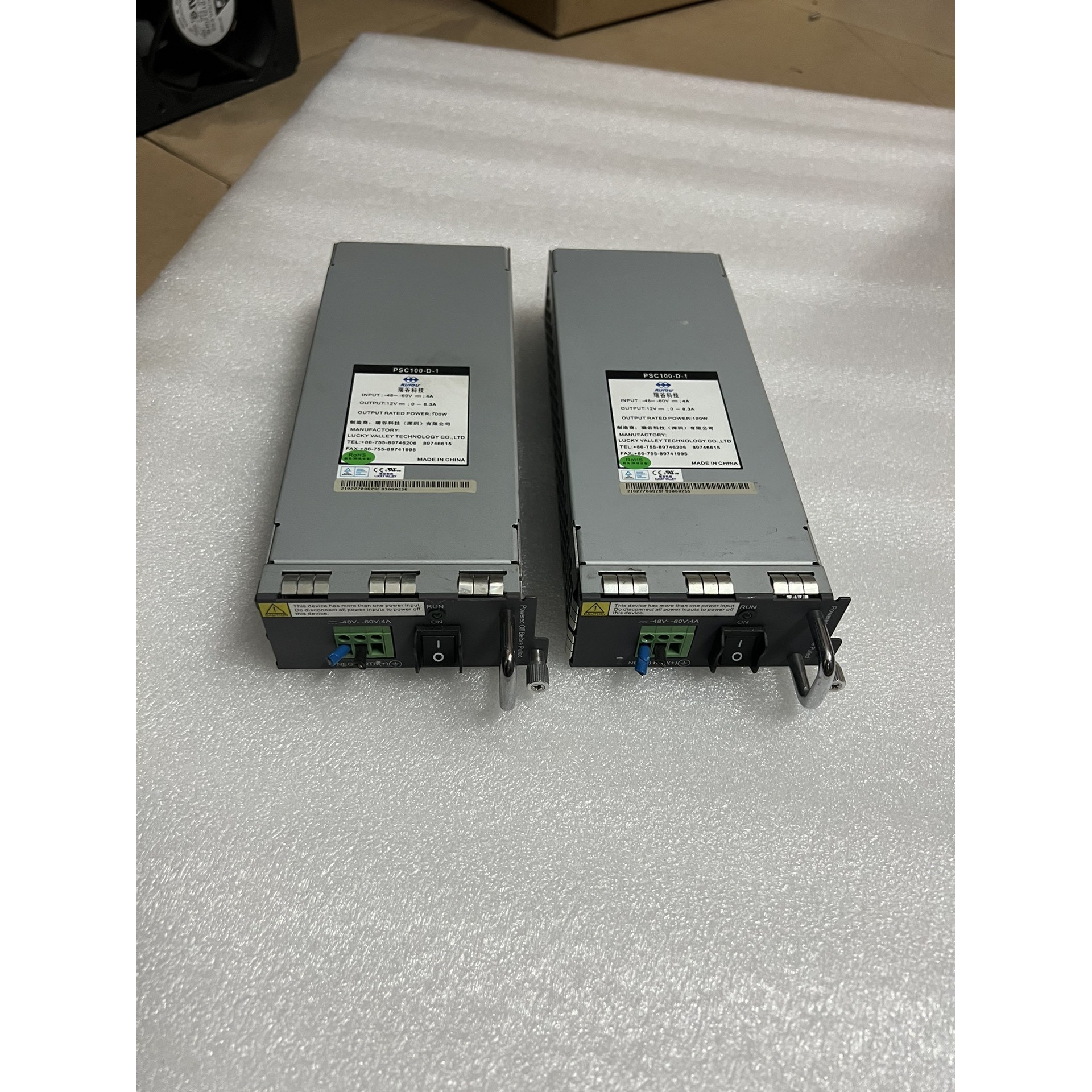 华为电源模块 PSC100-D-1成色如新功能完好无议价 维修