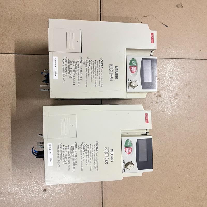 三菱变频器FR-E540-0.4K，成色如图，二手维修 议价