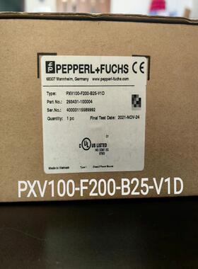 检测倍加福PXV100-F200-B25-V1D 光学 咨询
