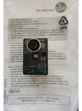 易福门E70587 E70381 E70581 E12403维修咨询