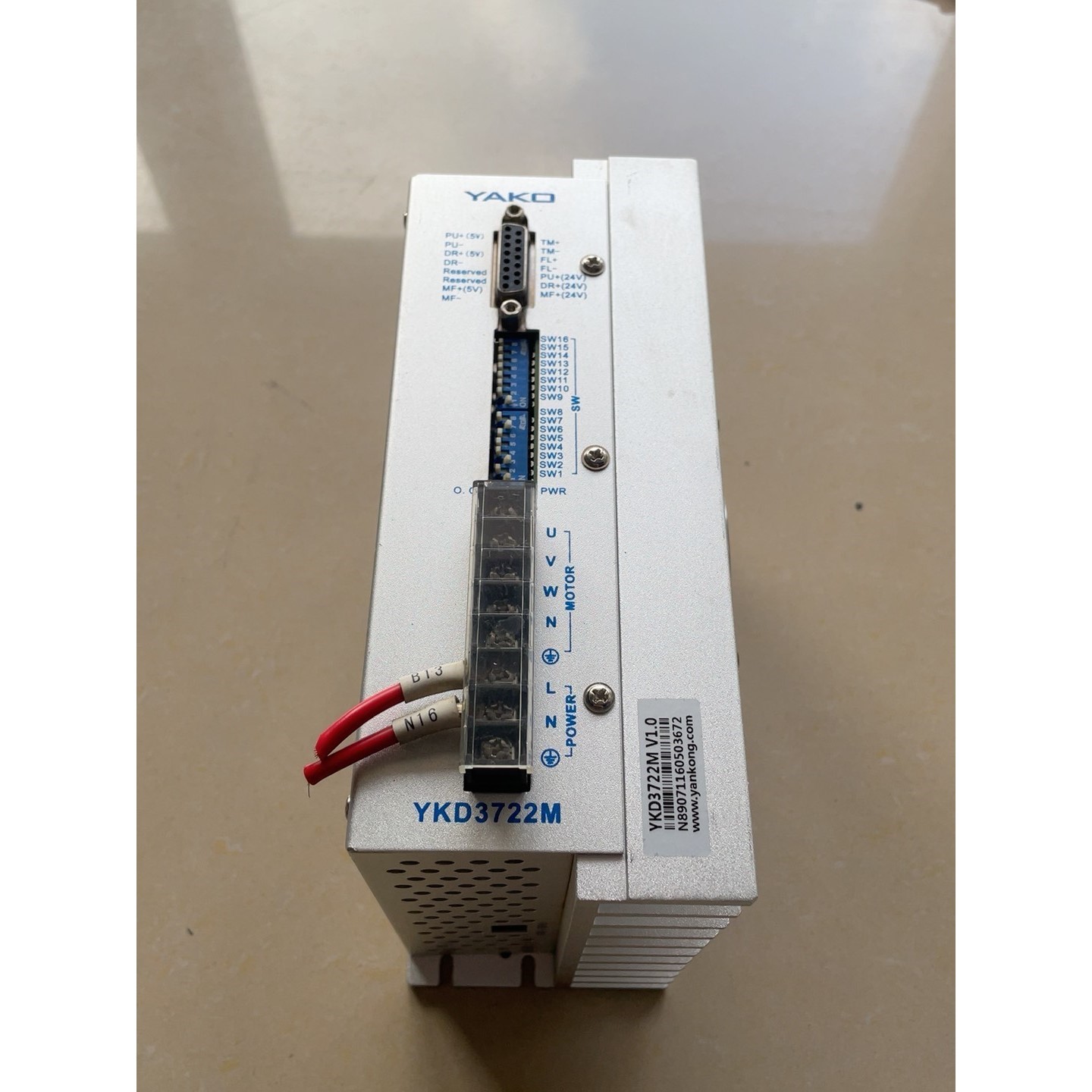 YKD3722M V1.0   YKD3722M 研控驱动器 议价 维修