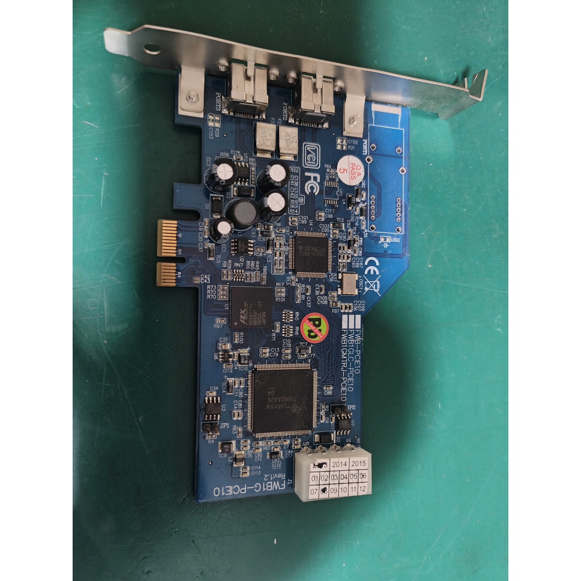 双口相机视频采集卡 FWB1G-PCIE10  版本1.2议价 维修